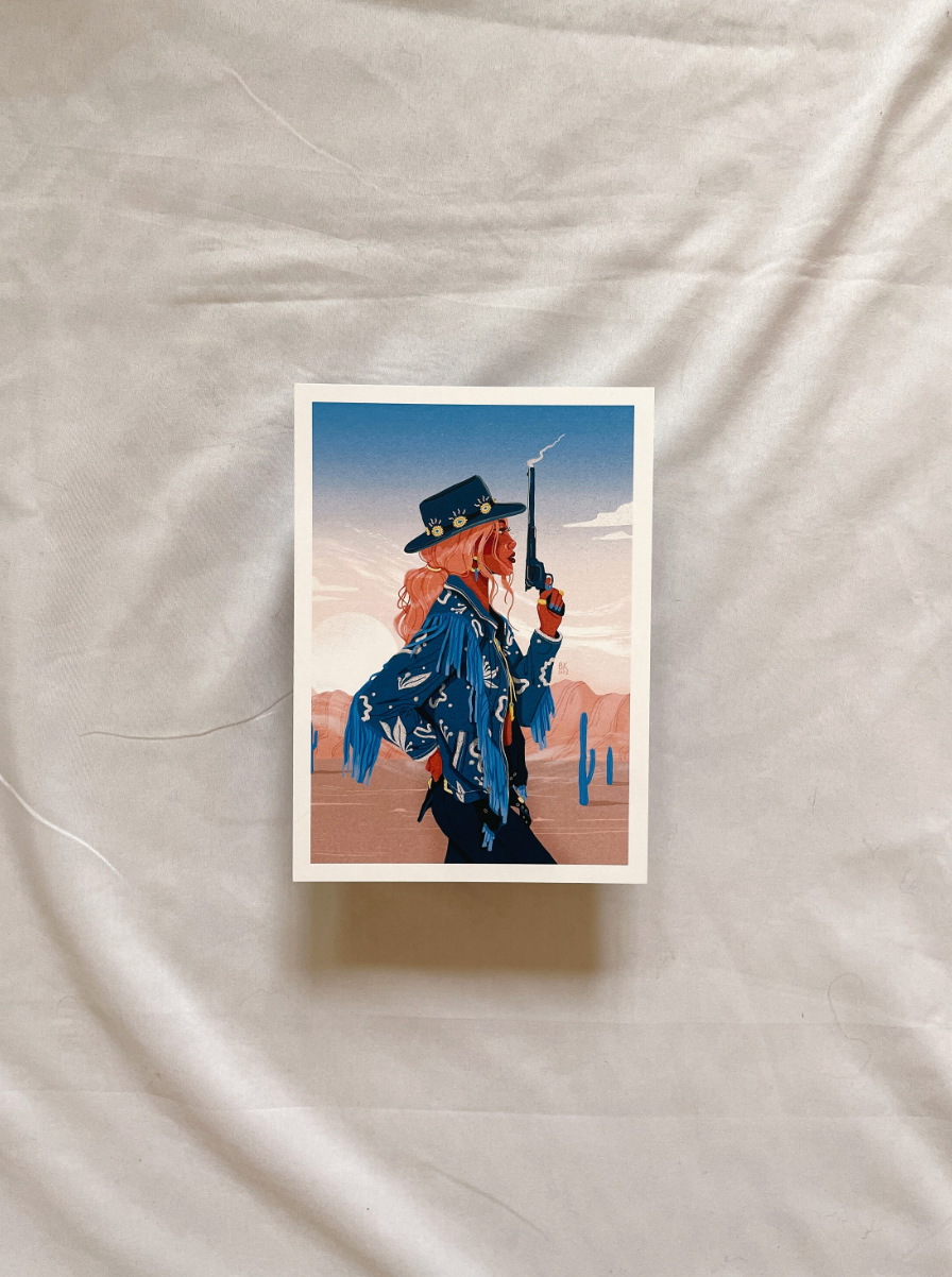 Smoking Gun Art Print