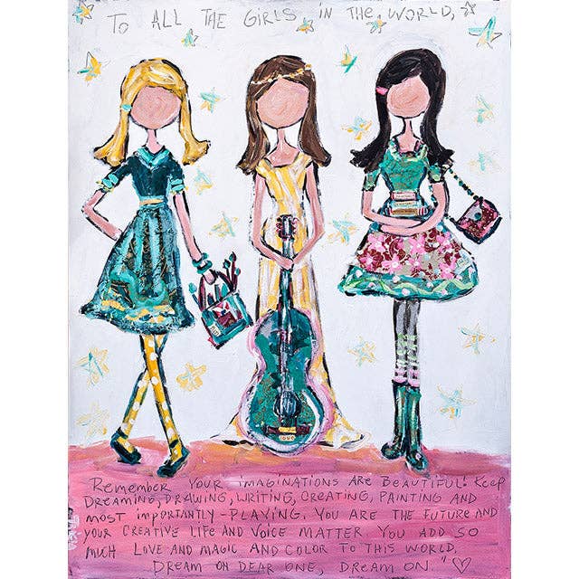 Girls of the World Print